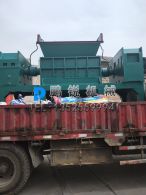 湖南撕碎機發貨現場